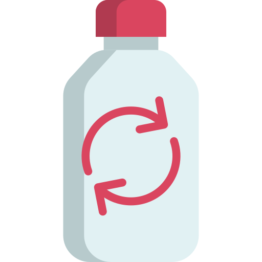 botella de plástico Special Flat icono