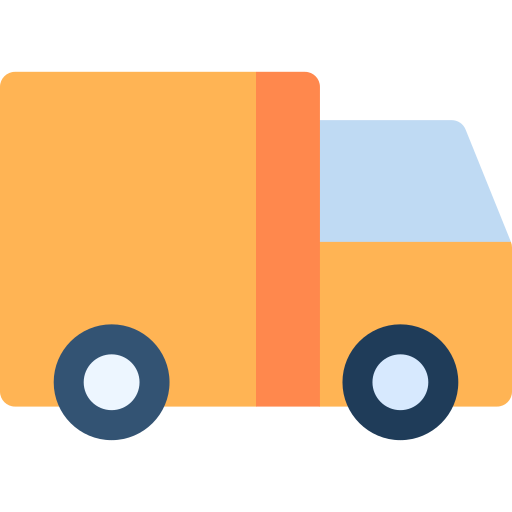 Truck Basic Rounded Flat icon