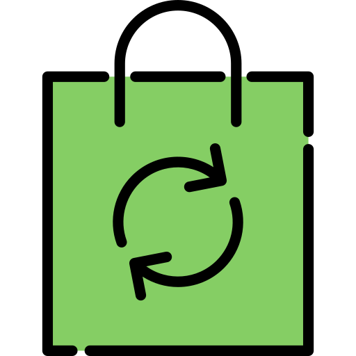 リサイクルバッグ Special Lineal color icon