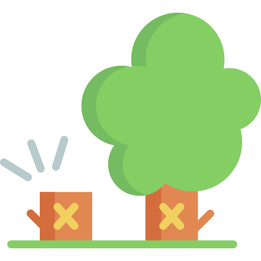 Deforestation Special Flat icon