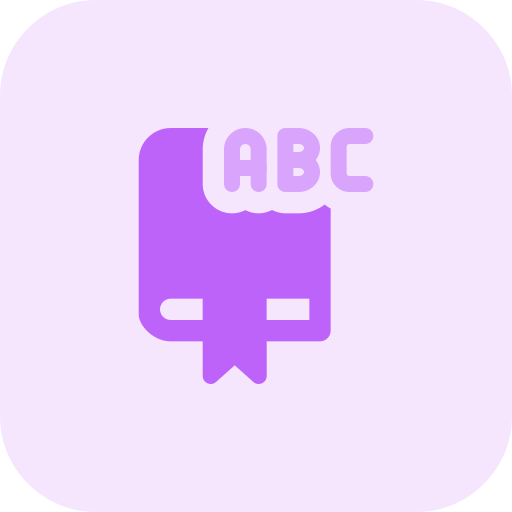 alphabet Pixel Perfect Tritone icon