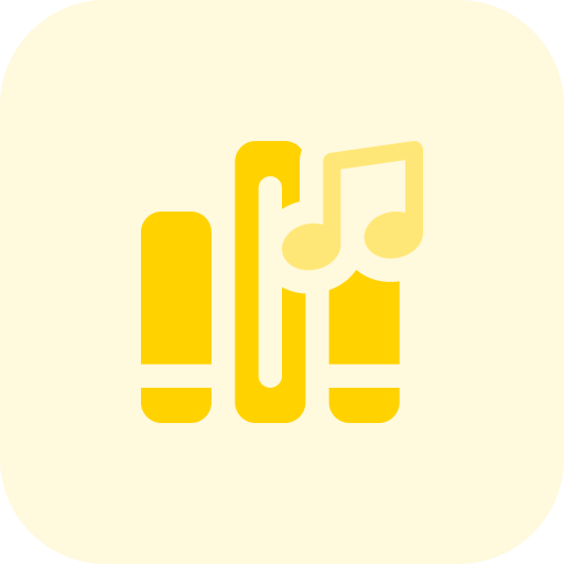 Music Pixel Perfect Tritone icon