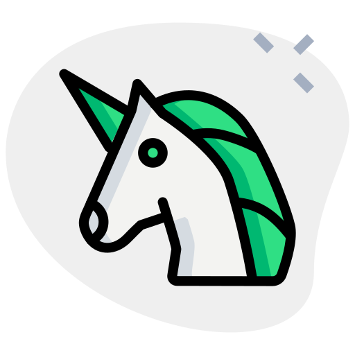unicornio Generic Rounded Shapes icono