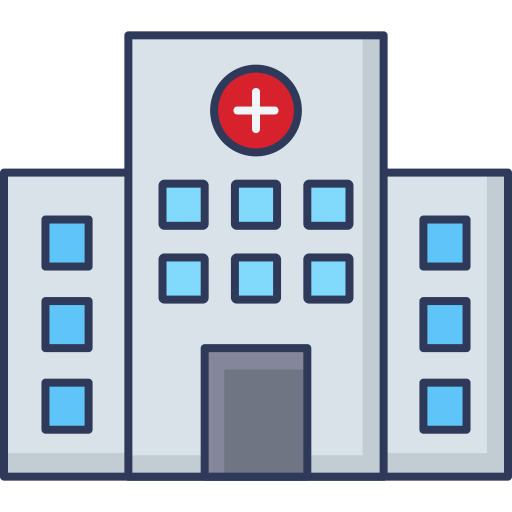 szpital Dinosoft Lineal Color ikona