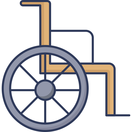 車椅子 Dinosoft Lineal Color icon