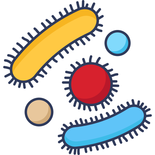 Бактерии Dinosoft Lineal Color иконка