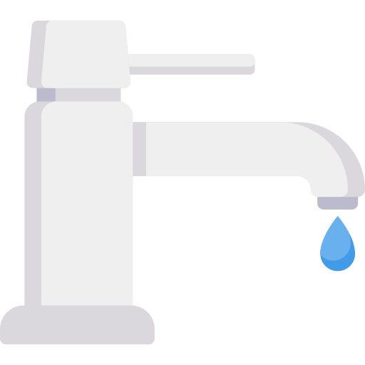 Water tap Dinosoft Flat icon