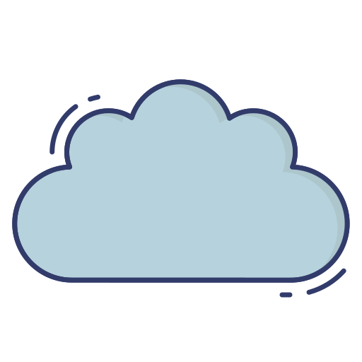 chmura Dinosoft Lineal Color ikona