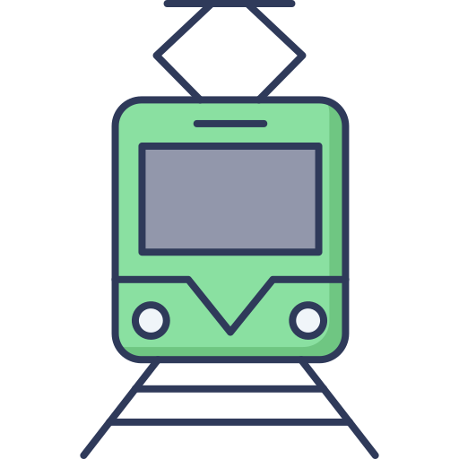 Train Dinosoft Lineal Color icon