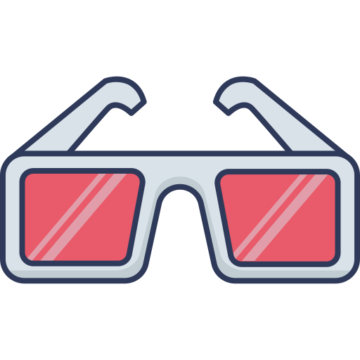 okulary 3d Dinosoft Lineal Color ikona