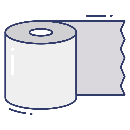 toiletpapier Dinosoft Lineal Color icoon