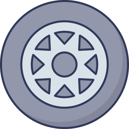 rueda Dinosoft Lineal Color icono