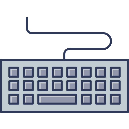 Keyboard Dinosoft Lineal Color icon