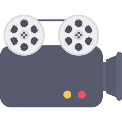 Movie camera Dinosoft Flat icon