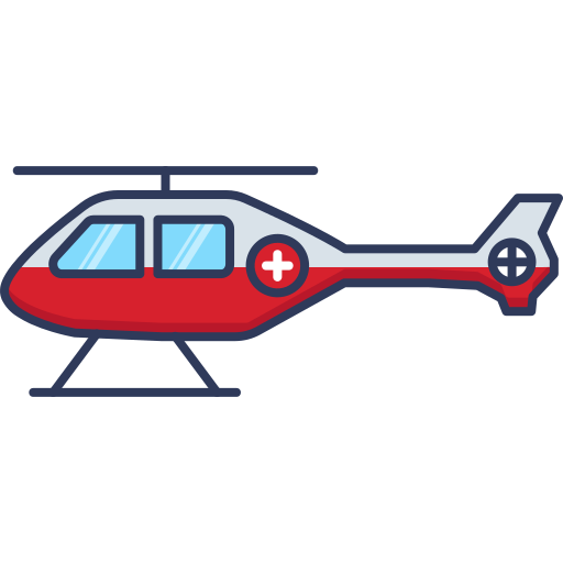 hubschrauber Dinosoft Lineal Color icon