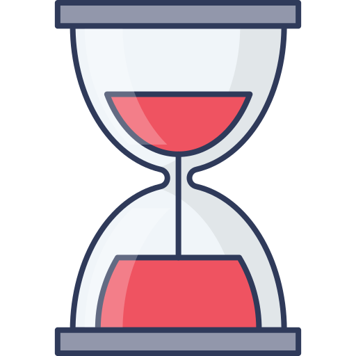reloj de arena Dinosoft Lineal Color icono