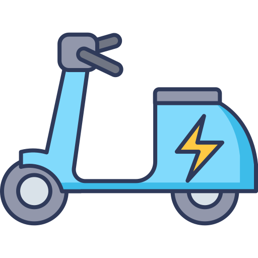 moto Dinosoft Lineal Color icono
