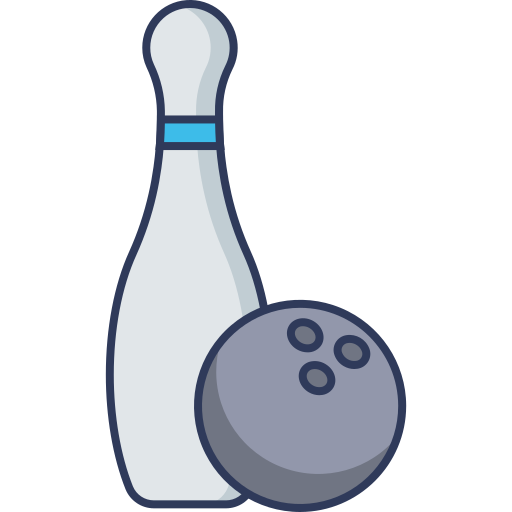 birillo da bowling Dinosoft Lineal Color icona