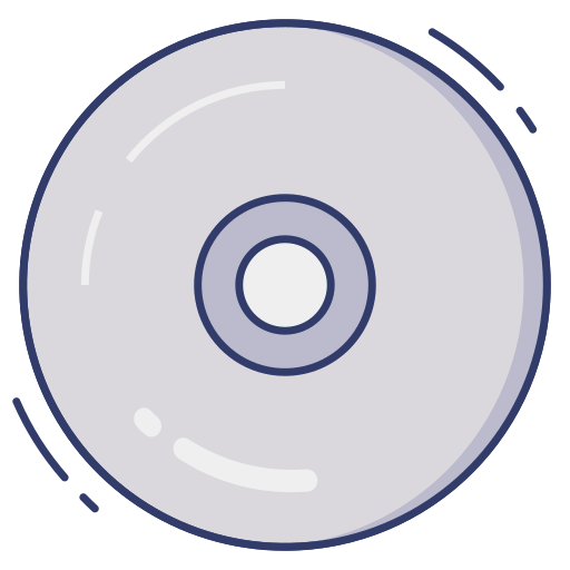 dvd Dinosoft Lineal Color icon
