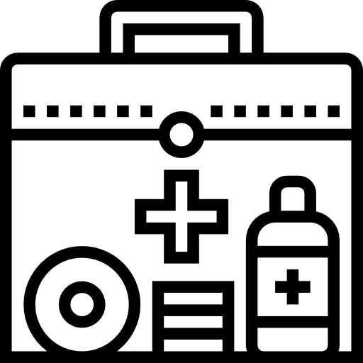 kit de primeros auxilios Meticulous Line icono