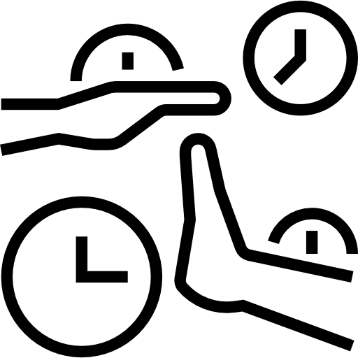 Time out Meticulous Line icon