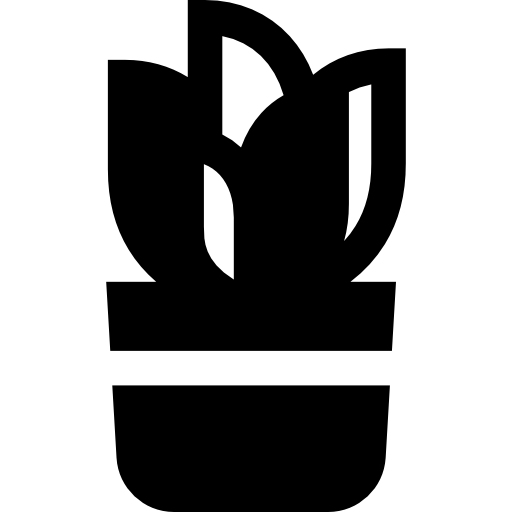 plantas Basic Straight Filled icono