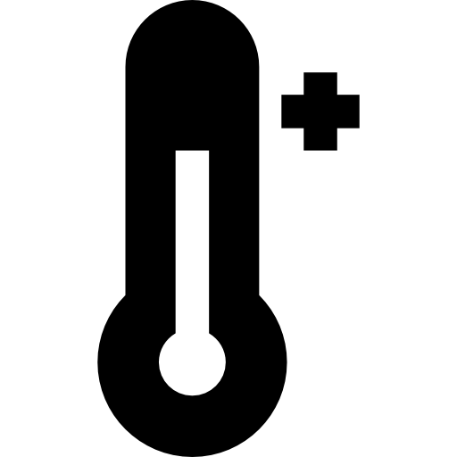 termometro Basic Straight Filled icona