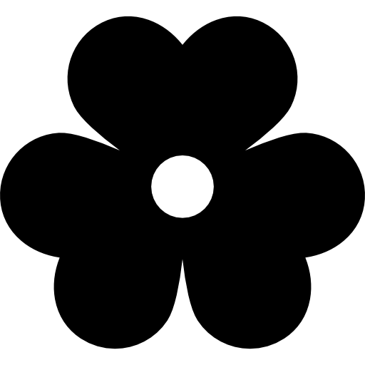bloem Basic Straight Filled icoon