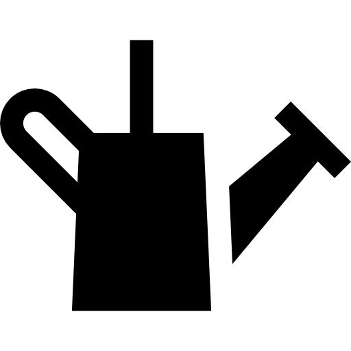 Watering can Basic Straight Filled icon