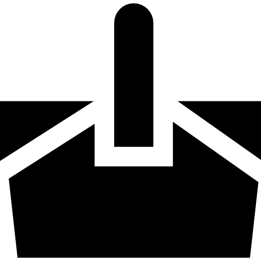 cesta de picnic Basic Straight Filled icono