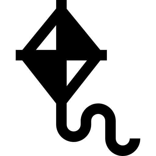凧 Basic Straight Filled icon