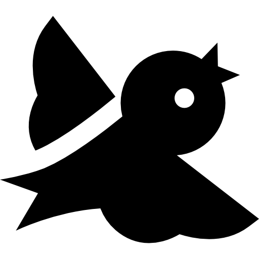 vogel Basic Straight Filled icoon