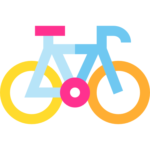 fahrrad Basic Straight Flat icon