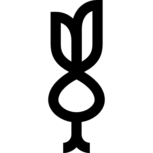 つぼみ Basic Straight Lineal icon