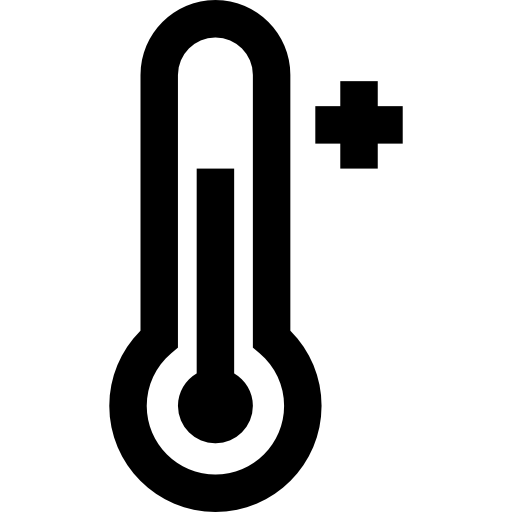 termômetro Basic Straight Lineal Ícone