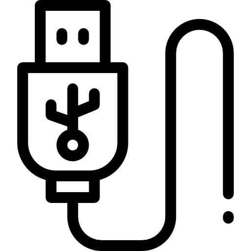 usb-kabel Detailed Rounded Lineal icon