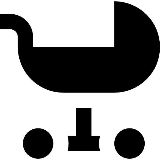 乳母車 Basic Straight Filled icon