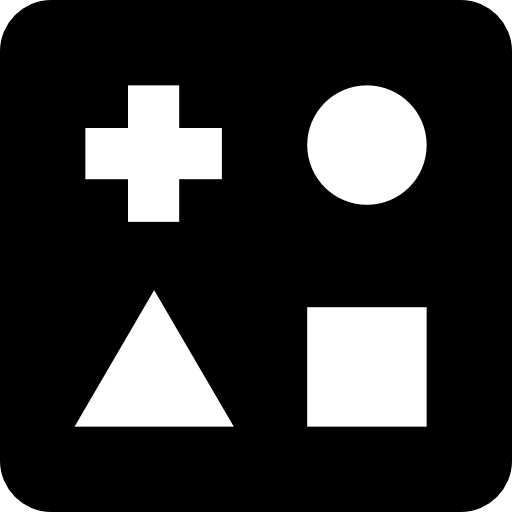 모양 Basic Straight Filled icon