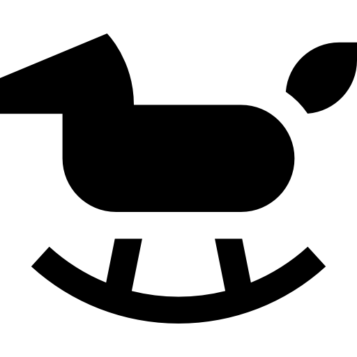 揺り木馬 Basic Straight Filled icon