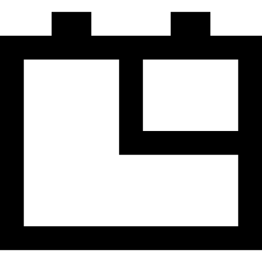 Blocks Basic Straight Lineal icon