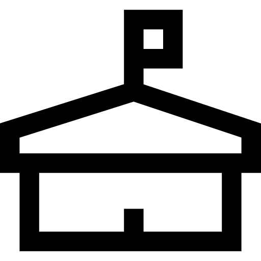 namiot Basic Straight Lineal ikona