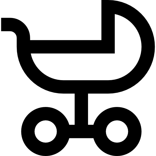 유모차 Basic Straight Lineal icon