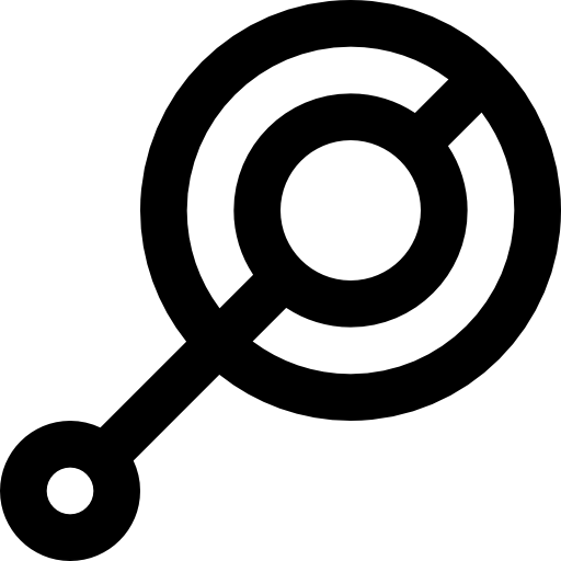 grzechotka Basic Straight Lineal ikona
