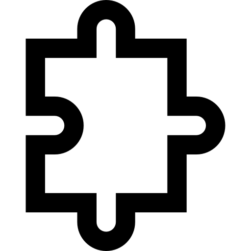 puzzle Basic Straight Lineal icona