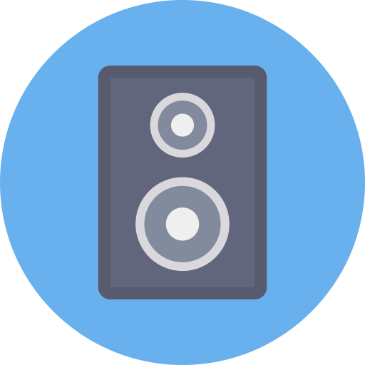 拡声器 Dinosoft Circular icon