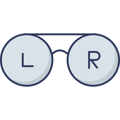 Óculos de teste Dinosoft Lineal Color Ícone