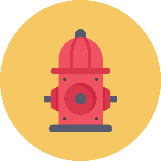 boca de incendio Dinosoft Circular icono