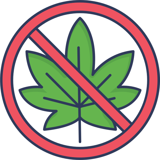 cannabis Dinosoft Lineal Color icona