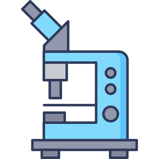 microscope Dinosoft Lineal Color Icône