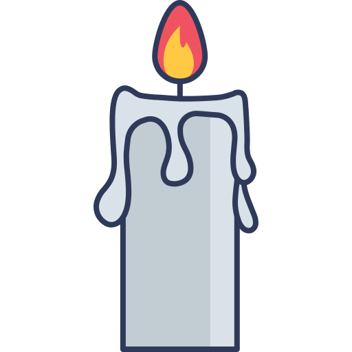 Candle light Dinosoft Lineal Color icon